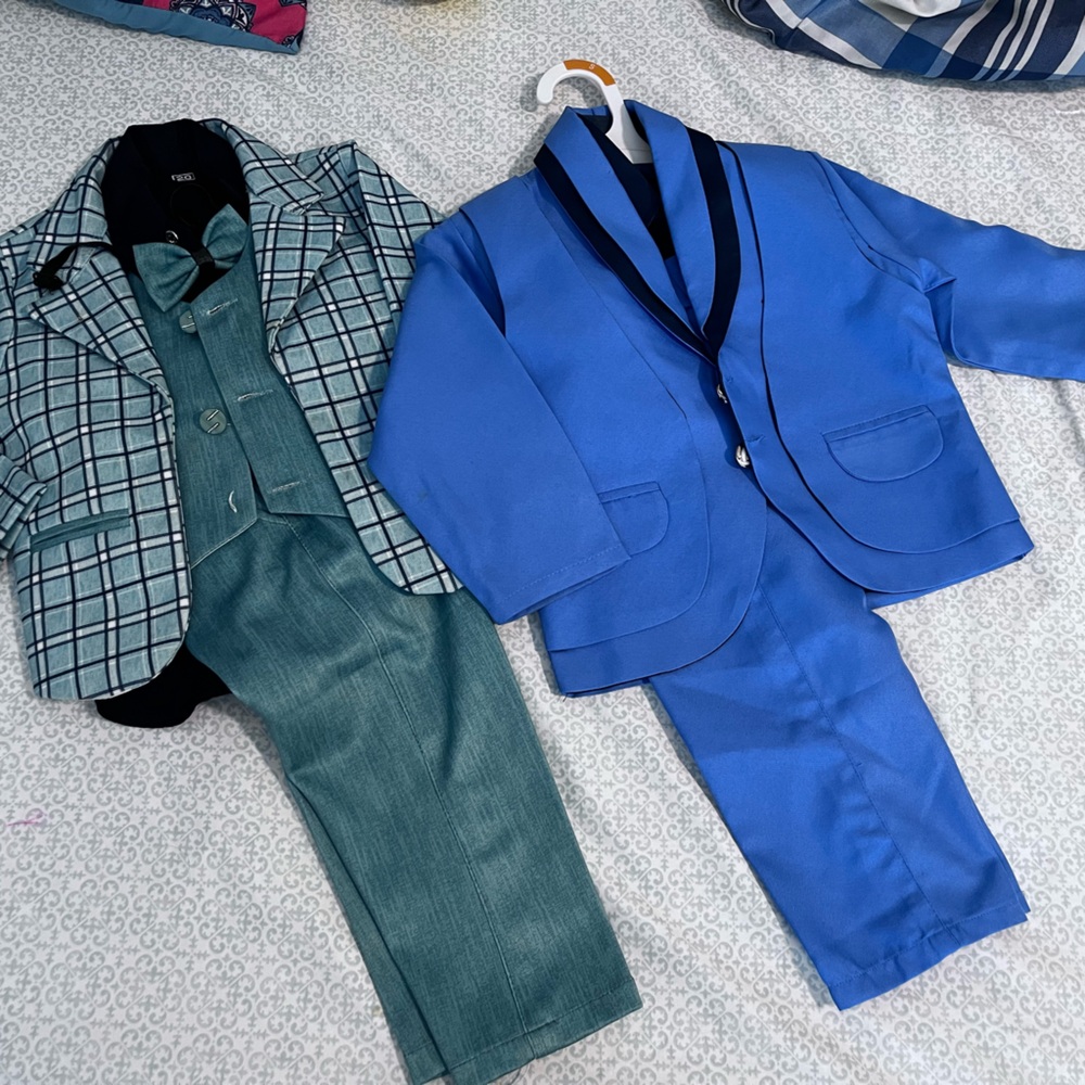 Kids 3pc party wear suits